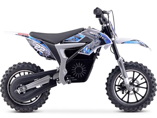 MotoTec 36v 500w Demon Electric Dirt Bike Lithium - Image 2