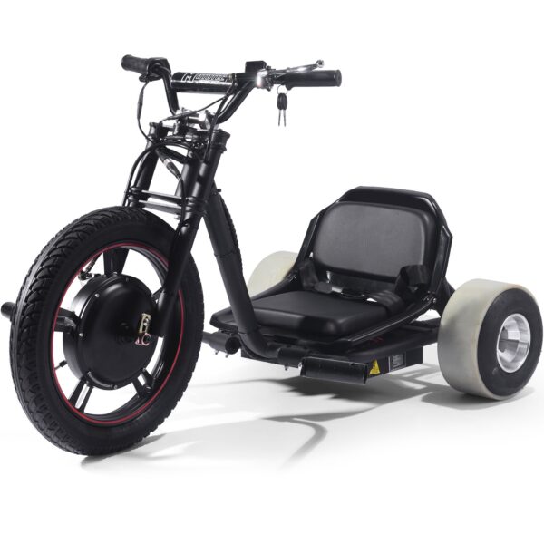 MotoTec Drifter 48v 800w Electric Trike Lithium - Image 3