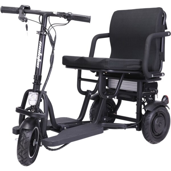 MotoTec Folding Mobility Electric Trike 48v 700w Dual Motor Lithium Black - Image 8