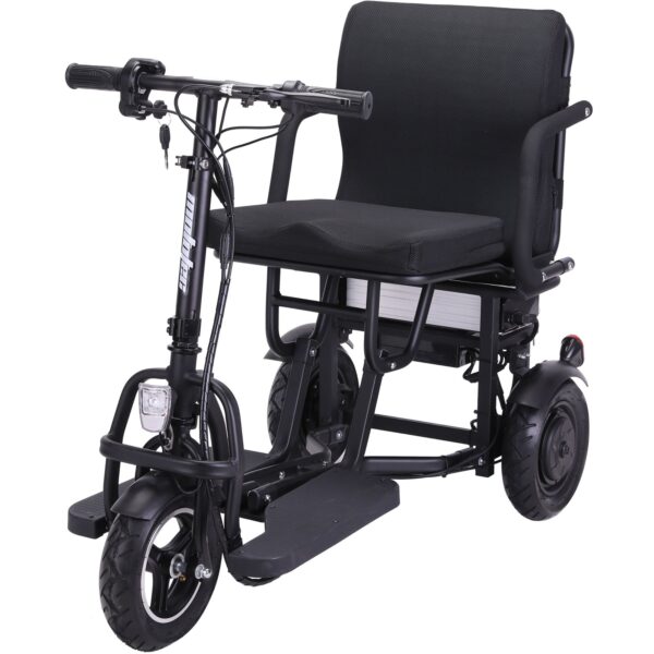 MotoTec Folding Mobility Electric Trike 48v 700w Dual Motor Lithium Black - Image 10