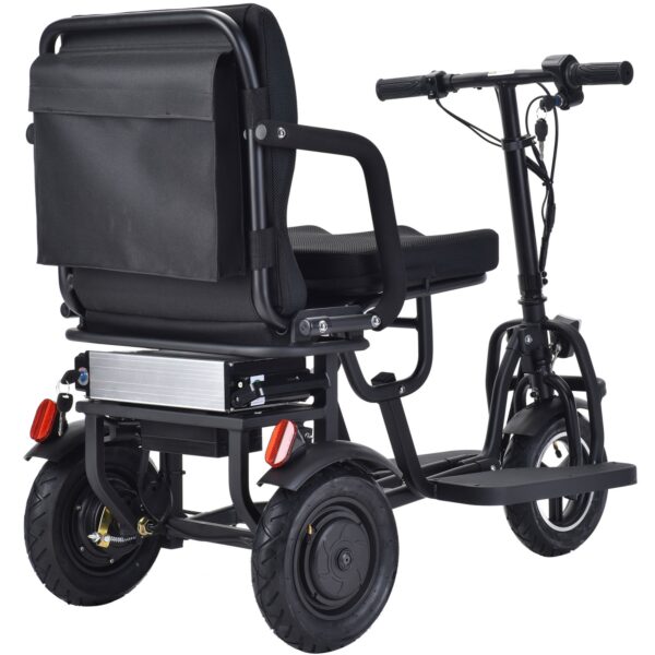 MotoTec Folding Mobility Electric Trike 48v 700w Dual Motor Lithium Black - Image 11