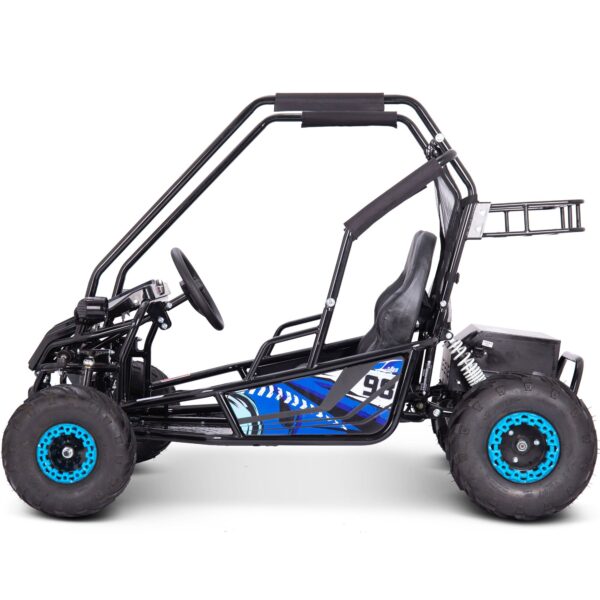 MotoTec Mud Monster XL 60v 2000w Electric Go Kart Full Suspension - Image 14