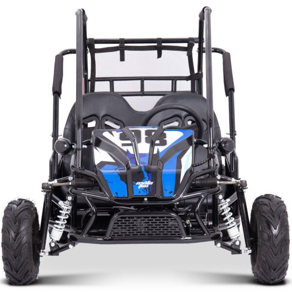 MotoTec Mud Monster XL 60v 2000w Electric Go Kart Full Suspension - Image 13