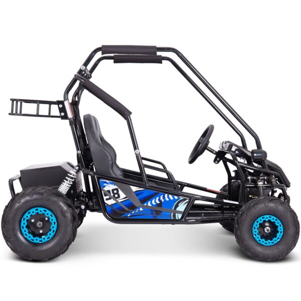 MotoTec Mud Monster XL 60v 2000w Electric Go Kart Full Suspension - Image 12