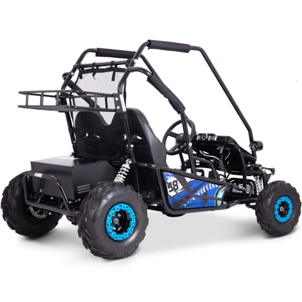 MotoTec Mud Monster XL 60v 2000w Electric Go Kart Full Suspension - Image 11