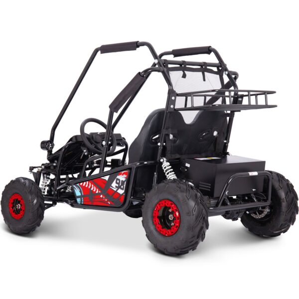 MotoTec Mud Monster XL 60v 2000w Electric Go Kart Full Suspension - Image 8