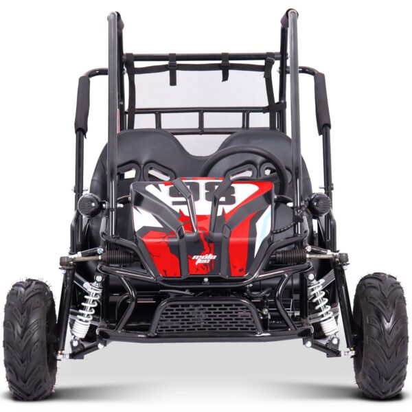 MotoTec Mud Monster XL 60v 2000w Electric Go Kart Full Suspension - Image 5