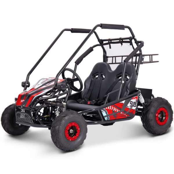 MotoTec Mud Monster XL 60v 2000w Electric Go Kart Full Suspension - Image 3