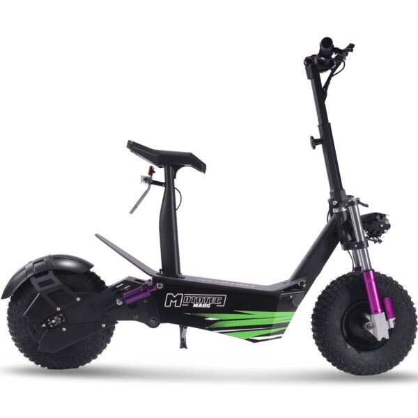 MotoTec Mars 48v 2500w Electric Scooter Black - Image 6