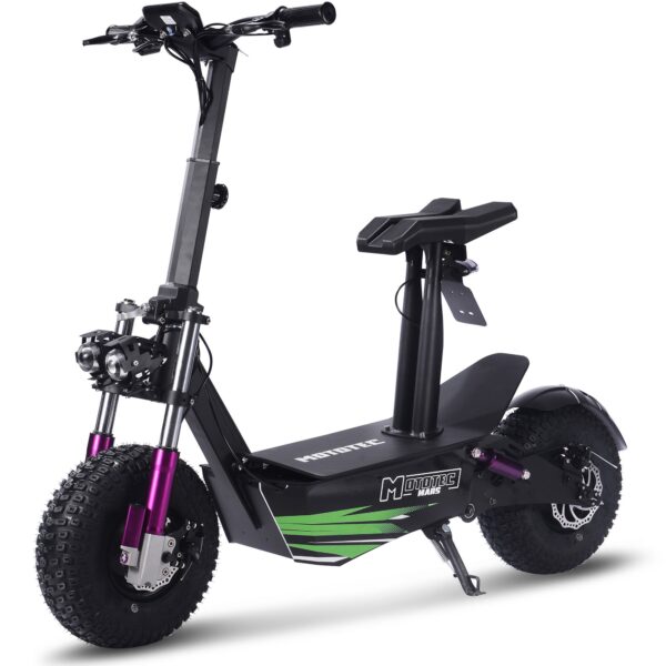 MotoTec Mars 48v 2500w Electric Scooter Black - Image 7