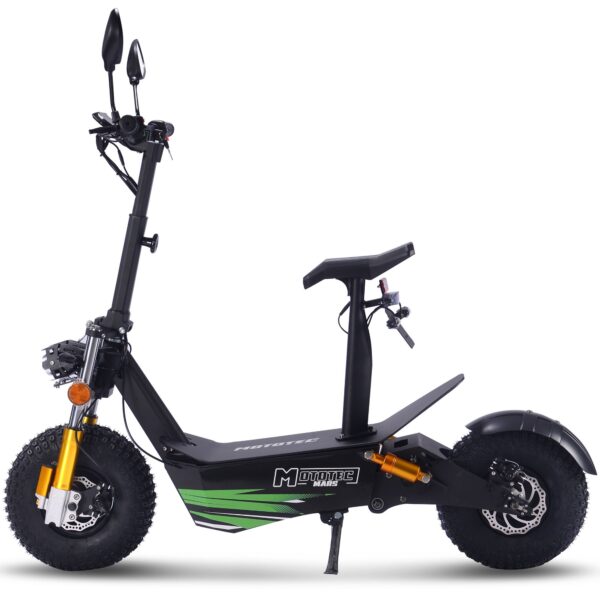 MotoTec Mars 60v 3500w Electric Scooter Black - Image 6