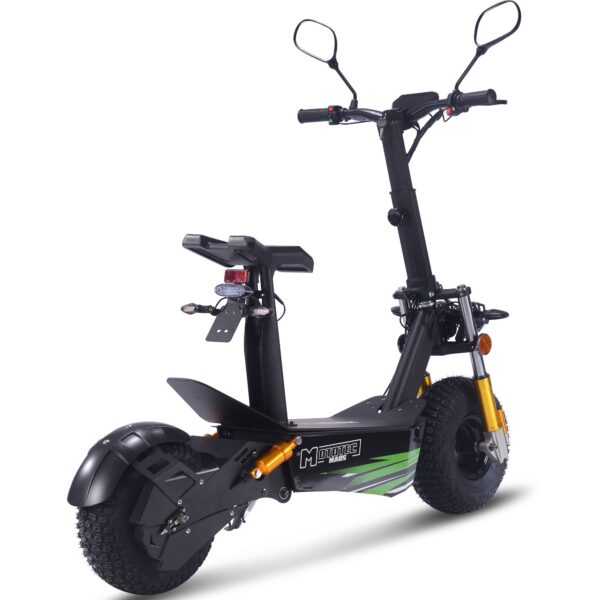 MotoTec Mars 60v 3500w Electric Scooter Black - Image 4