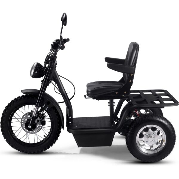 MotoTec Electric Trike 60v 1800w Black - Image 4