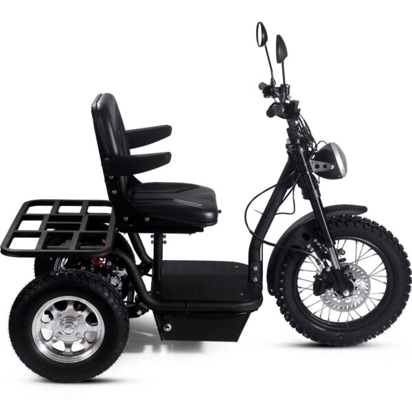MotoTec Electric Trike 60v 1800w Black - Image 7