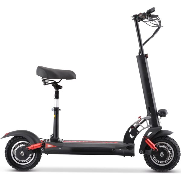 MotoTec Thor 60v 2400w Lithium Electric Scooter Black - Image 5