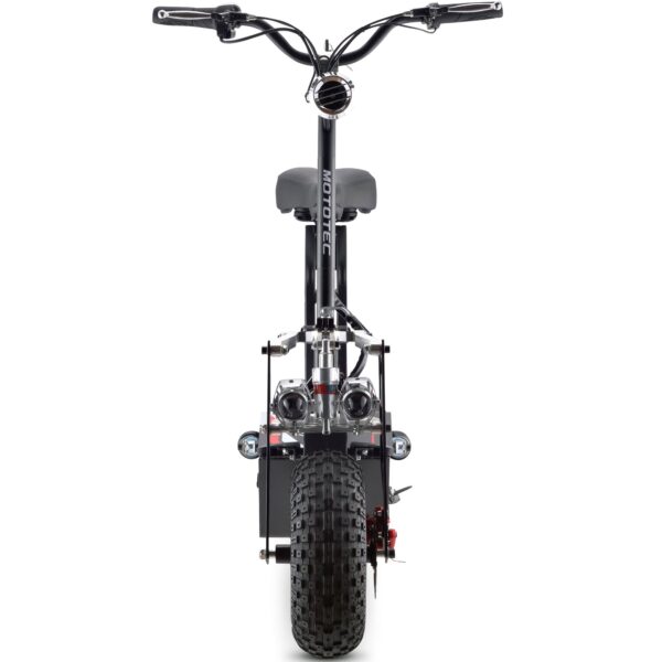 MotoTec Vulcan 48v 1600w Electric Scooter Black - Image 2