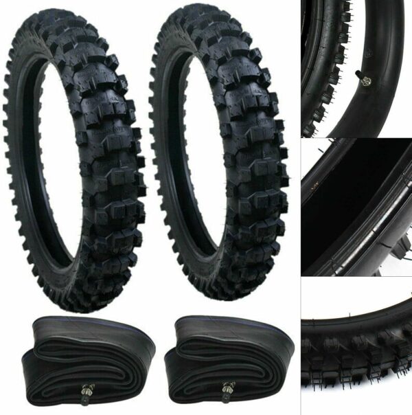 Front and Rear Tire Set 70/100x19 & 90/100x16 for Honda CR85R CRF110F KX100 KX - Image 5