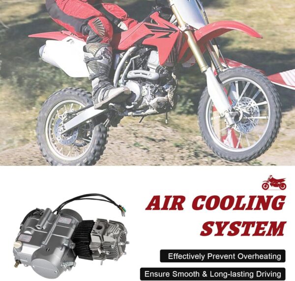 125cc Motorcycle Engine 4 Stroke Motor Air-Cooled Engine Pit Dirt Bike for Honda CRF50 CRF70 XR50 XR70 Dirt Pit - Image 3