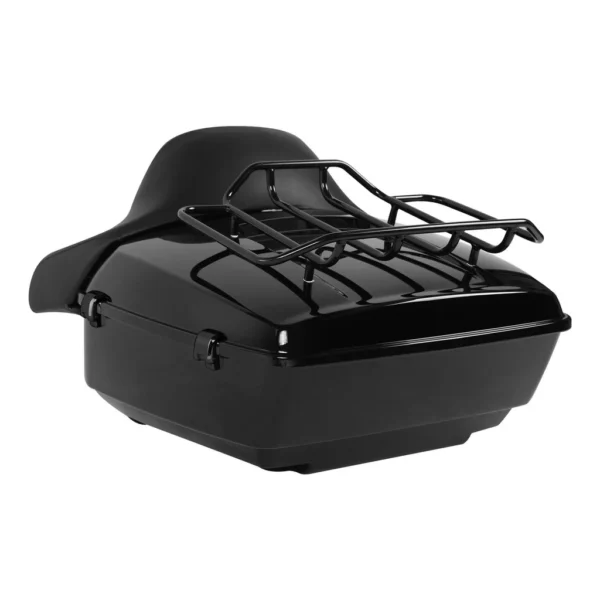 13.7" King Tour Pack with Wrap Around Backrest Pad & Top Luggage Rack Fit For Harley Touring '14-'24 - Image 6