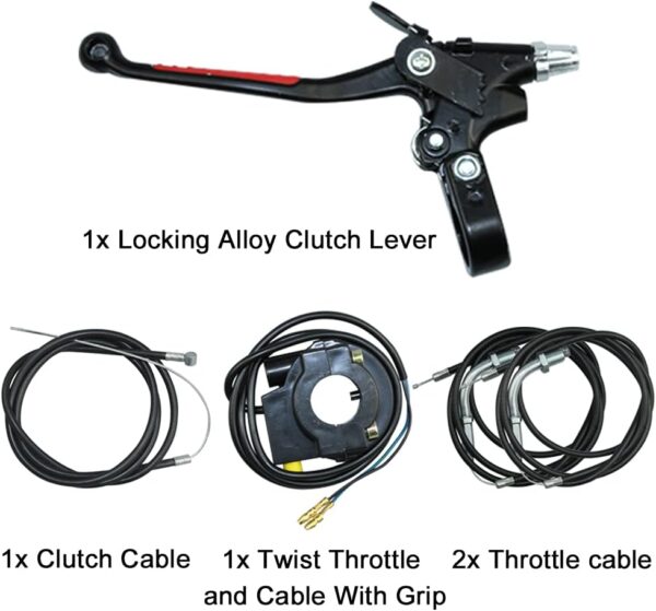 Bike Motor Kit 80cc Motorized with Wired Digital Computer 2 Stroke Bicycle Engine Kit Fit for 26-28" Bikes - Image 3