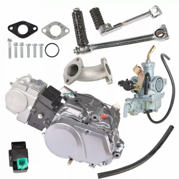 125cc 4 Stroke Engine Motor Kit Dirt Pit Bike For Honda CRF50 XR50 Z50 US